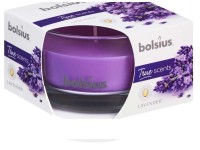 Bolsius Vonná sviečka v skle Levandula 80 x 50 mm