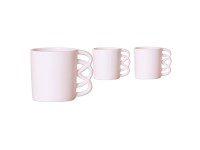 Keramický kvetináč Happy biely pr. 9 x 10 cm