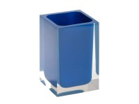 Bemeta Držiak zubných kefiek VISTA na postavenie modrý 72 x 110 x 72 mm