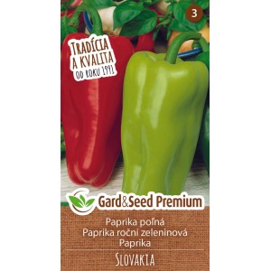 GardenSeed Premium Semienka Paprika Slovakia