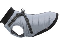 Trixie Kabátik s postrojom pre psov Pontis, sivý, veľ. XXS: 24 cm