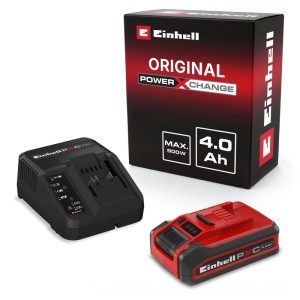 Einhell Štartovacia súprava rýchlonabíjačky a batérie 4Ah Plus PXC Starter Kit