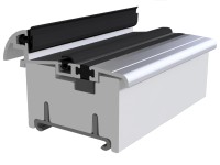 Splendoor Podlahový profil dverí ThermoSpace, 1100 mm x 35 mm x 55 mm