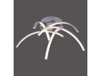 Paul Neuhaus Stropné LED svietidlo Valerie, oceľ, IP20