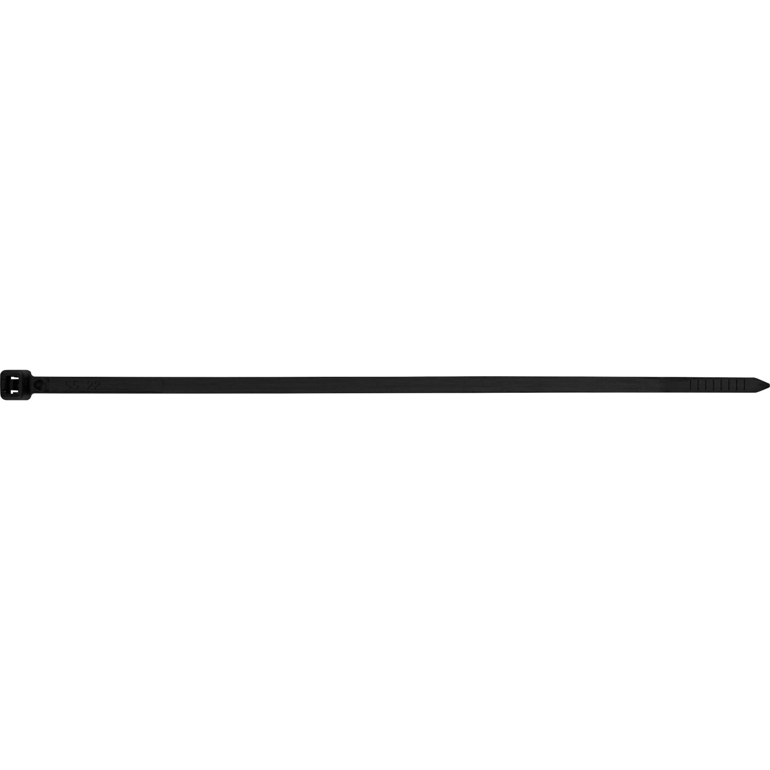 E-shop LUX-TOOLS Káblová páska, čierna, 25 ks, 200 x 4,6 mm
