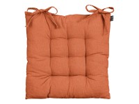 In the Mood Podsedák s látkovými šnúrkami Paddy, koralový, 46 x 46 x 7 cm