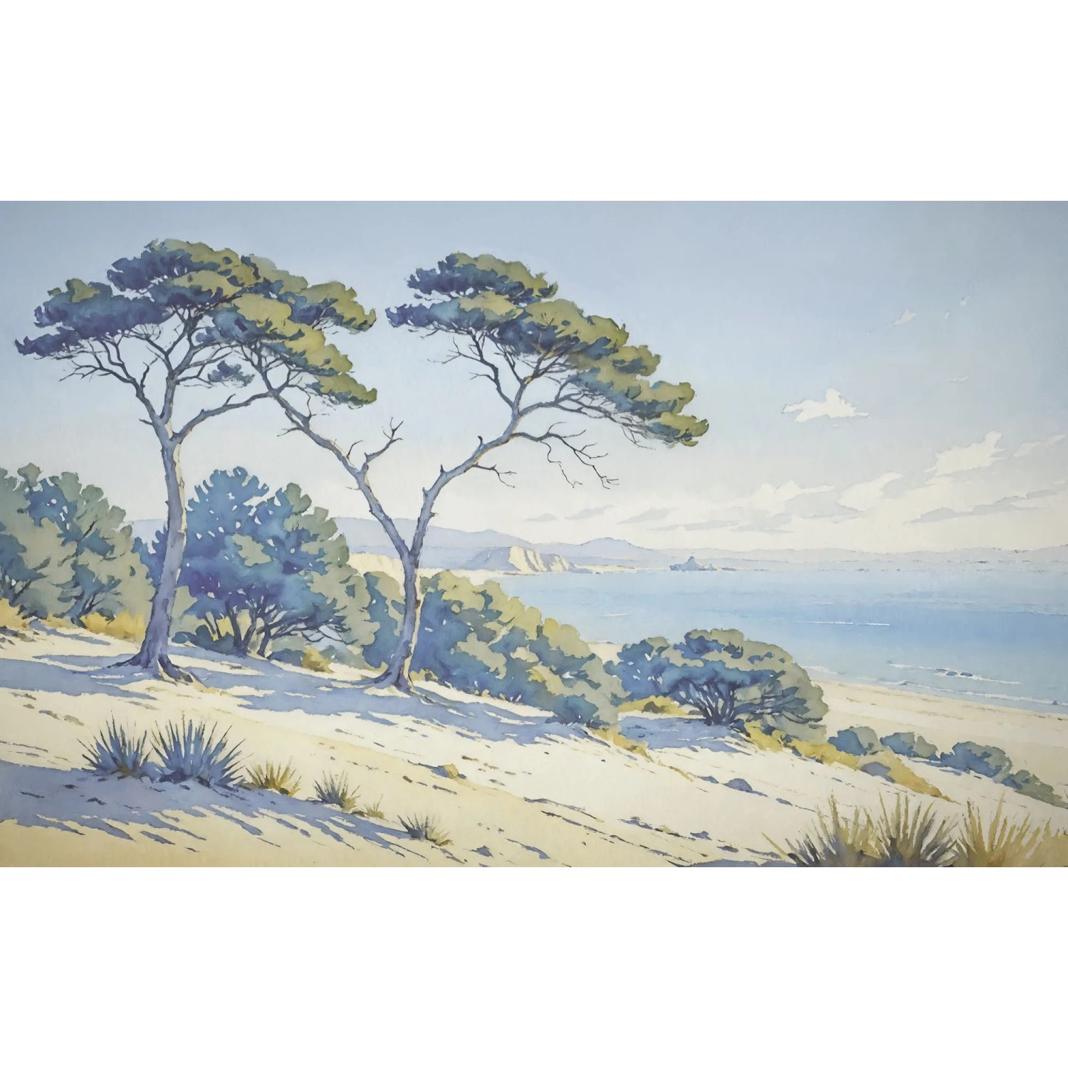 E-shop Komar Vliesová fototapeta Sandy Coast 250 x 400 cm