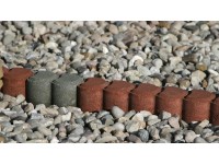 Semmelrock Duofix Obrubník 9,4 cm x 6 cm x 25 cm červeno-hnedý