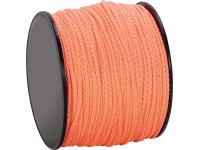 LUX-TOOLS Polypropylénový povrázok pletený Neon oranžový pr. 2 mm x 100 m