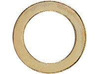 LUX-TOOLS Vymedzovacia podložka pántu pomosadená pr. 12 mm, 12 ks