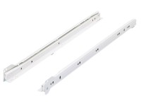 Hettich Kolieskový výsuv 250 mm oceľ práškovo lakovaná biela farba