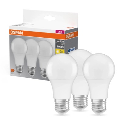 OSRAM LED žiarovka Retrofit Classic A60, E27, 8,5 W, 806 lm, 2700 K, opálová
