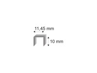 RON Spony čalúnnické 530/10 M, dĺžka 11,45 x 10 mm, 5000 ks