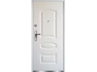 O.K. Doors Vonkajšie oceľové vchodové dvere RA13-02, biele, 90 P