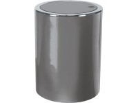 Kleine Wolke Kozmetický odpadkový kôš Clap platinový 5 l