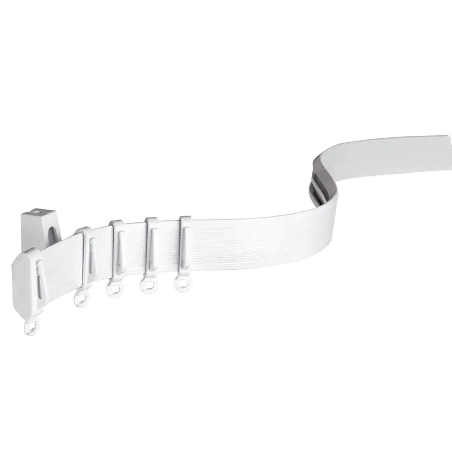E-shop Gardinia Záclonová koľajnička Flexline, biela, 700 cm