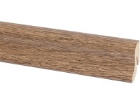 Soklová lišta, gaštan, 40 x 20 x 2600 mm