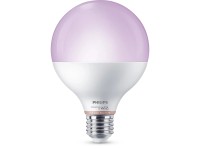 Philips Smart LED žiarovka E27 G95, 11 W, 1055 lm, RGBW 2200K-6500 K