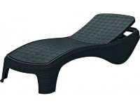 Keter Lehátko Atlantic, grafit, 197 x 74 x 36 cm