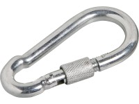 LUX Karabinka, pozinkovaná, 100 x 50 x pr. 8 mm