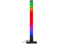 Brilliant LED stolná lampa Neele čierna 3 W, 65 lm, RGB, 50 x 12,5 x 12,5 cm