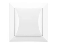 Vypínač 1 pólový Pola IP44, biela