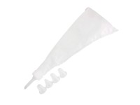 Fackelmann Vrecko na zdobenie + 5 špičiek, plastové