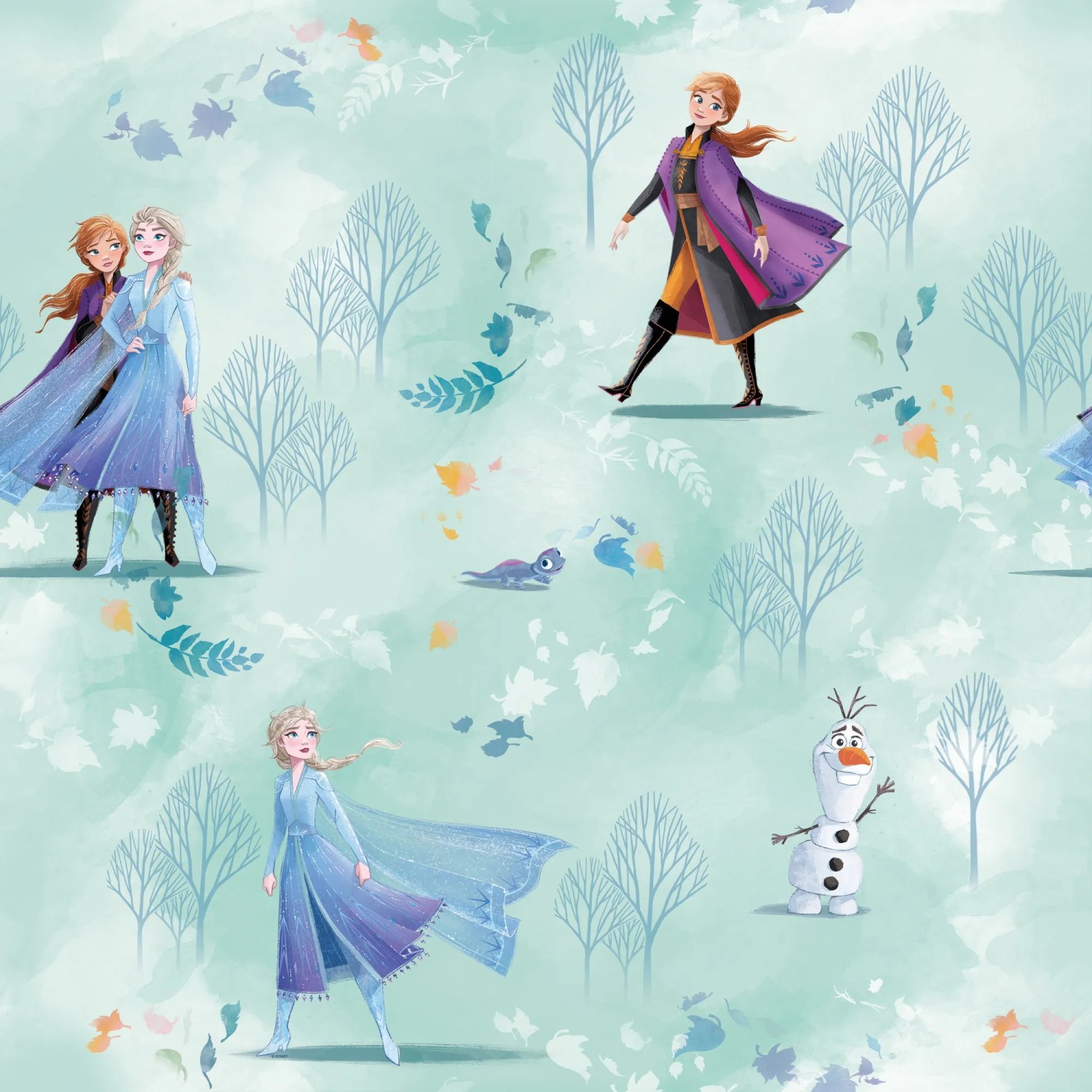 E-shop Komar Vliesová fototapeta Frozen Fresh Breeze 53 x 10,05 cm