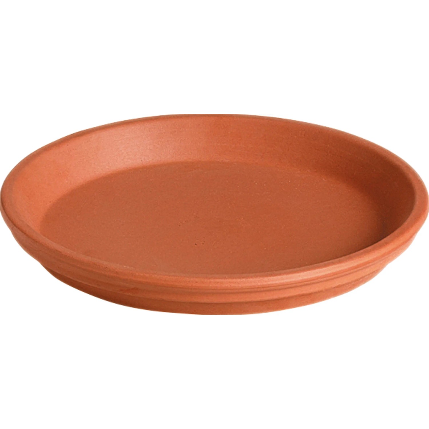 E-shop Deroma Miska pod kvetináč okrúhla pr. 15 cm terakotová