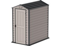 Duramax Plastový domček na náradie EverMore, antracitová/sivá, 104 x 180 cm