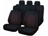 CAPPA Univerzálne autopoťahy SYDNEY čierna/červená