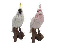 Dekoratívna figúrka kakadu 26 cm