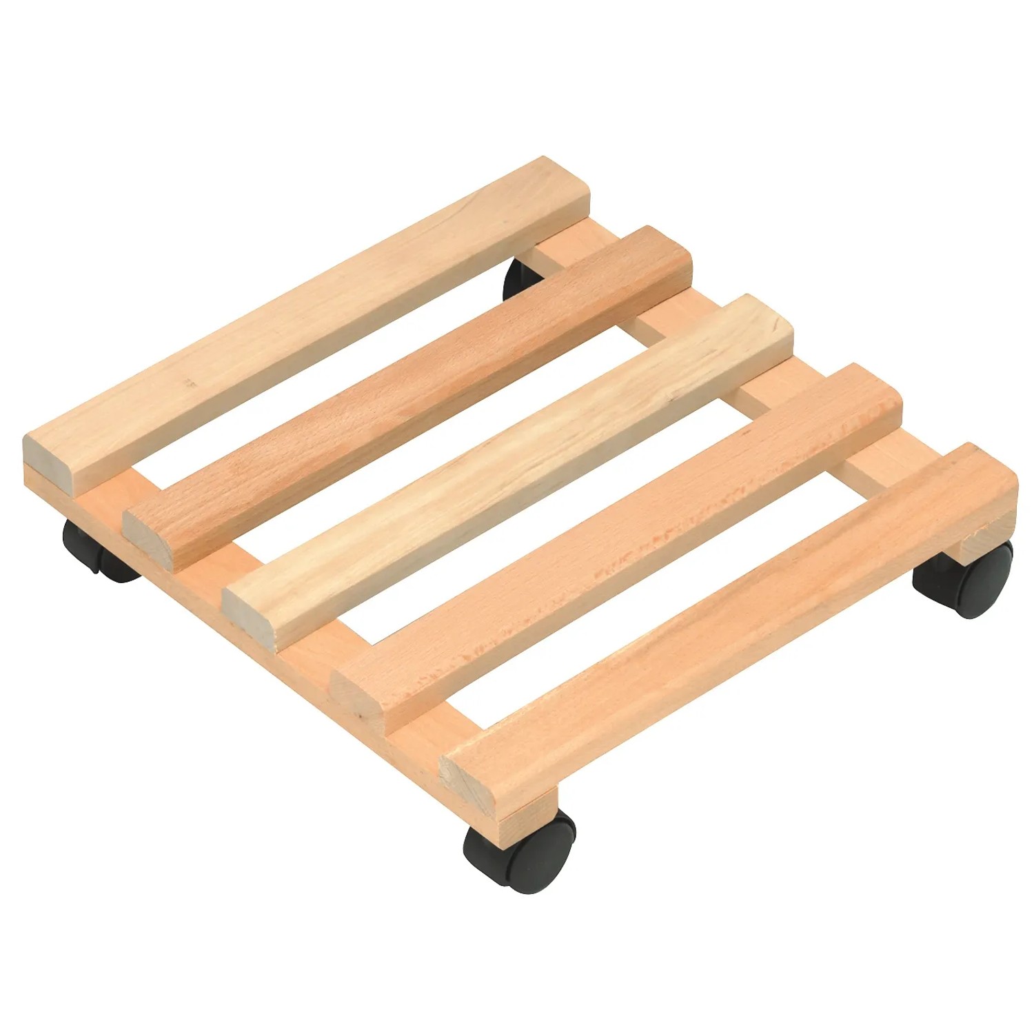 E-shop OBI Vozík pod kvetináč buk hranatý 35 x 35 cm
