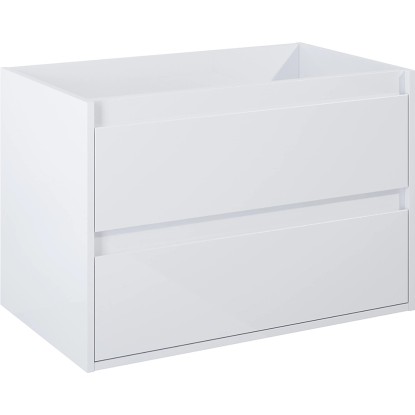Maximus Skrinka pod umývadlo Sisi, 2 zásuvky, lesklá biela, 53 x 80 cm