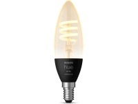 Philips Hue Smart žiarovka White Ambiance Filament E14 C39 4,6W 2200-4500K 350lm