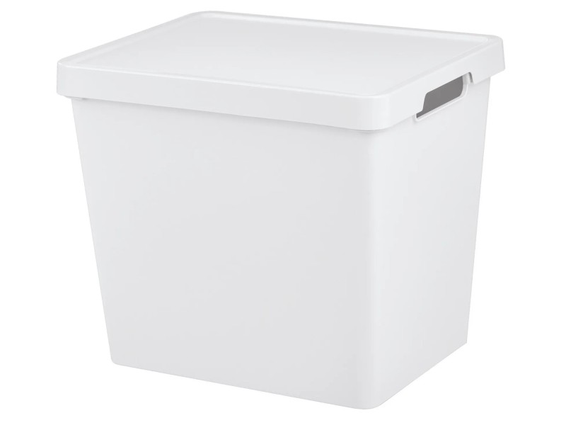 Scatola Maya con coperchio | 4.2 L Light grey | Tontarelli Shop