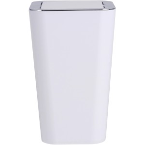 Wenko Candy White odpadkový kôš s výklopným vekom, 6 l, s chrómovými detailmi.