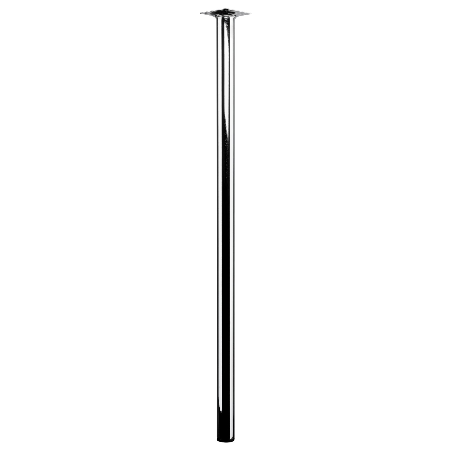 E-shop Hettich Stolová noha priemer 30 mm x 700 mm chróm