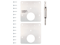 Wolfcraft Súprava na opravu miskových závesov - strana dvierok, 17dielna