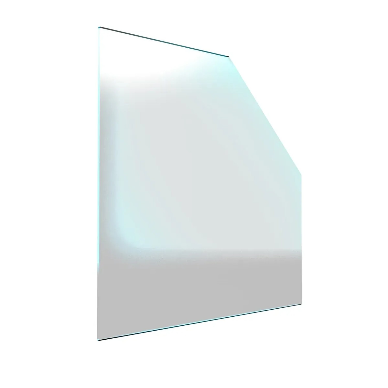 E-shop HS Flamingo Sklo pod kachle päťhran, 1200 x 1200 x 6 mm