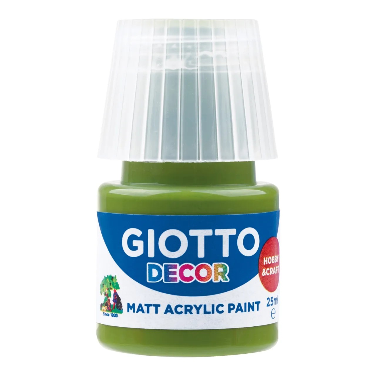 GIOTTO Akrylov Farba Decor Acrylic MATT Olivov Zelen 25 Ml giotto-akrylov-farba-decor-acrylic-matt-olivov-zelen-25-ml