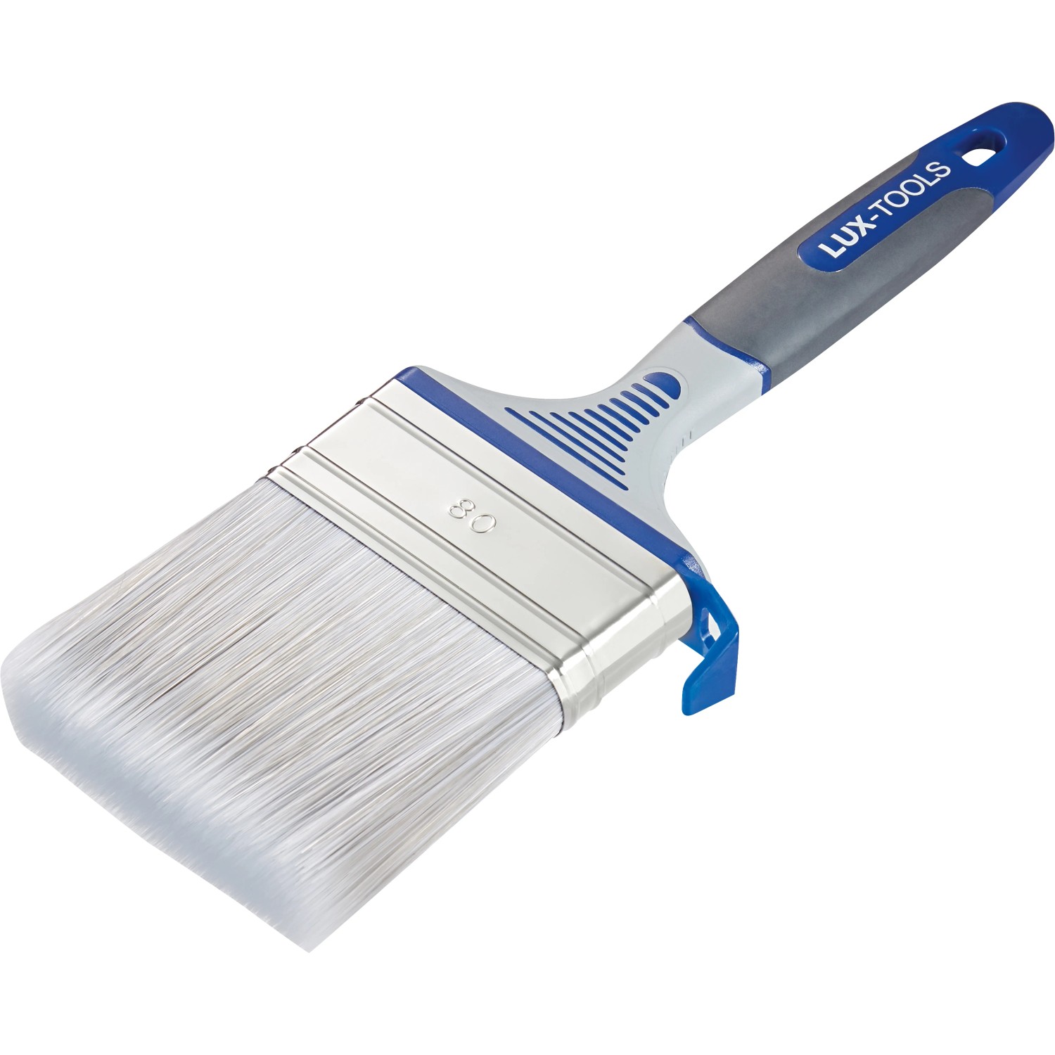E-shop LUX-TOOLS PRE Plochý štetec lakovací 3K s háčikom, 80 x 9 mm