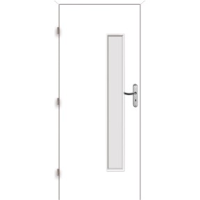 Voster Falcové interiérové dvere METRIX 2/3, fólia Finish, biela, 60 Ľ