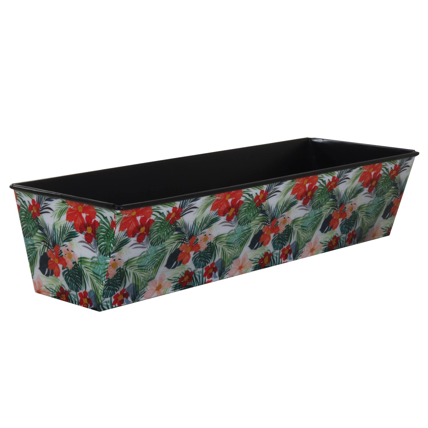 E-shop A.H.G. Hrantík Flora so zlatými detailmi, tropical, 51 x 18 x 10,5 cm