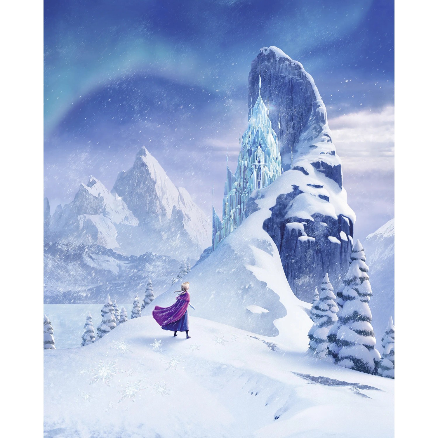 E-shop Komar Vliesová fototapeta Disney Frozen Ice Castle 200 x 250 cm