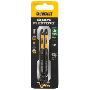 DeWALT Skrutkovací bit predĺžený torzný Torx T25, 89 mm, 2 ks