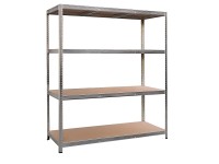 OBI Vysokozáťažový kovový regál HEAVY 4 police max. 1000 kg, 180 x 160 x 60 cm