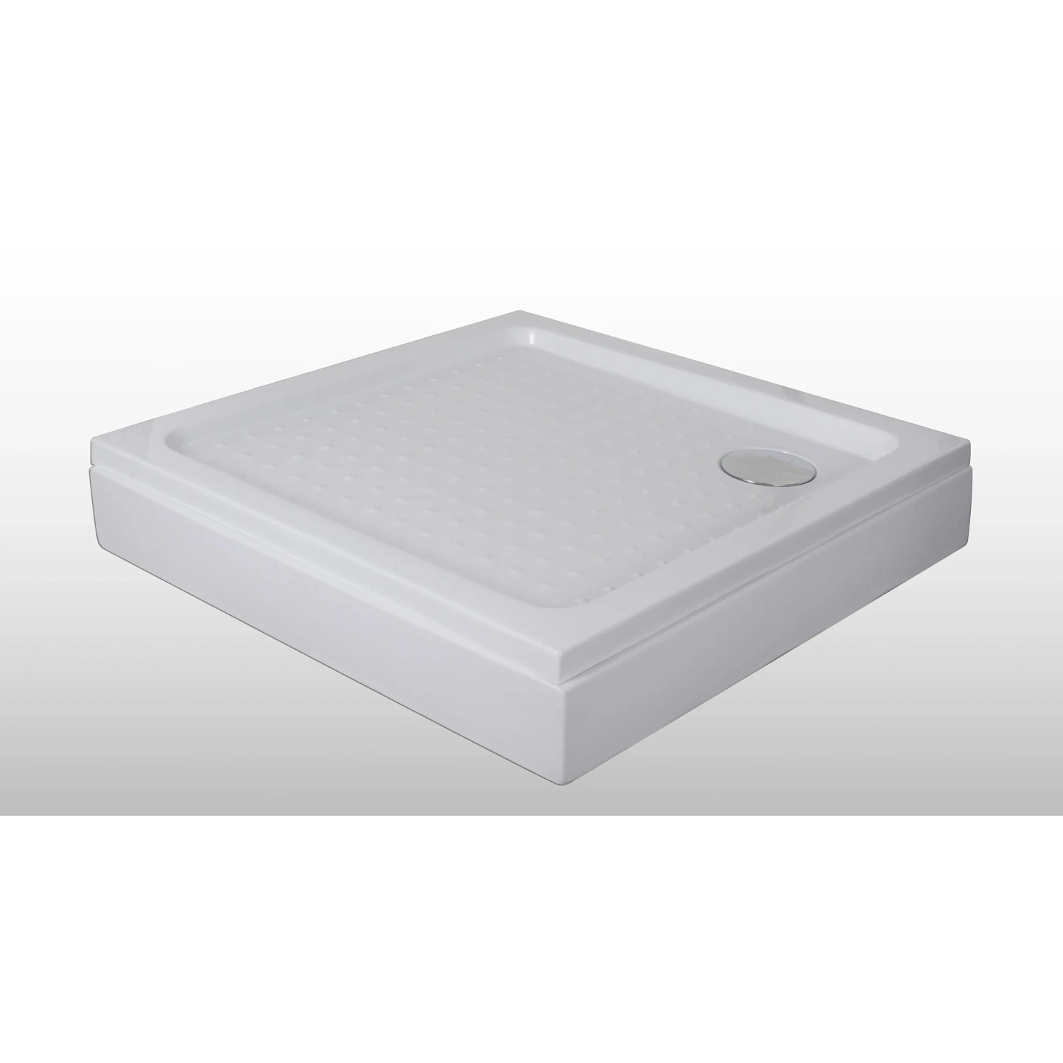 E-shop Sanotechnik Sprchová vanička s krytom P18, štvorec, akrylát, 80 x 80 x 15 cm