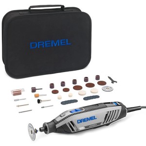 Dremel 4250-35 multifunkčné náradie v sade s príslušenstvom a brašňou.