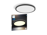 Philips Hue Stropné svietidlo WA LED Tento, 2200-6500K, čierna, pr. 42,1 cm